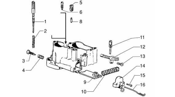 Corps de carburateur