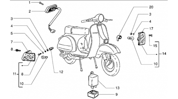 Système de clignoteurs