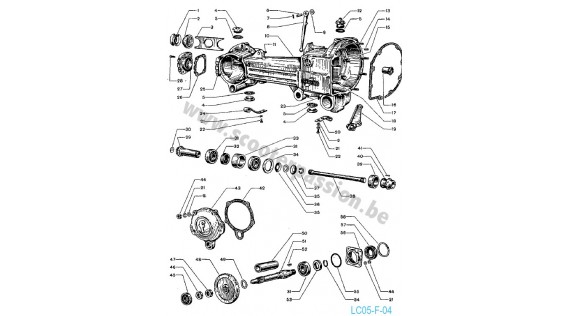 Transmission Lambretta F