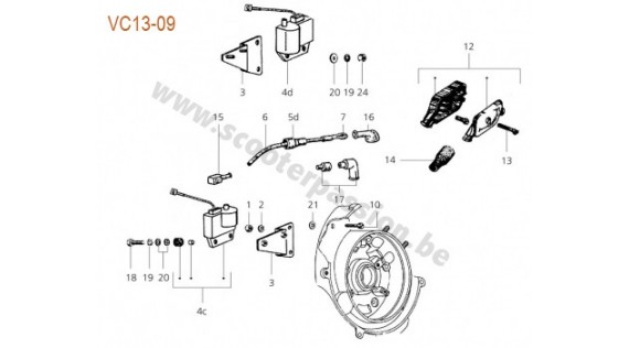 Boîtier CDI, support et boîtier de connexion