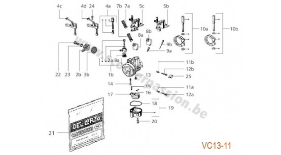 Pièces pour carburateur