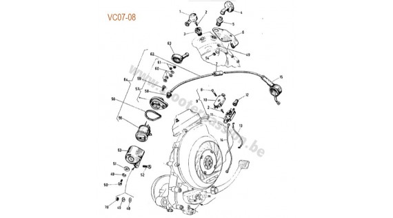 Bobine d'allumage et boîtier de connexion
