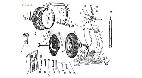 Accessoires et trousse à outils