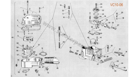 Carburateur et boîtier
