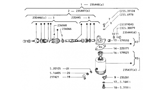 Démarreur électrique