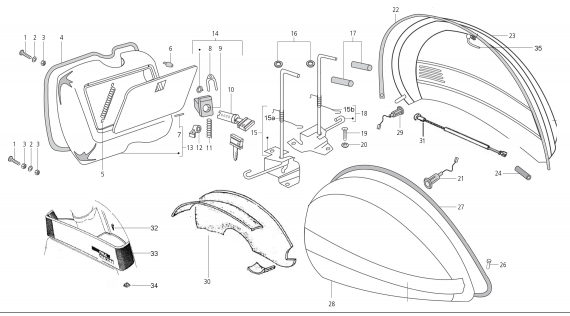 Ailes et bôite à gants