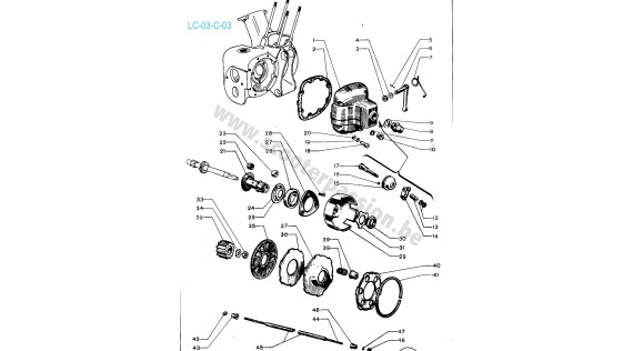 Embrayage Lambretta C
