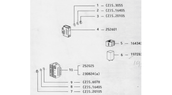 Régulateur centrale clignoteurs et redresseur de klaxon 