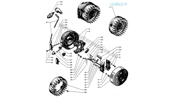 Allumage FILSO Lambretta LC