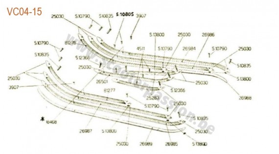 Baguettes de plancher