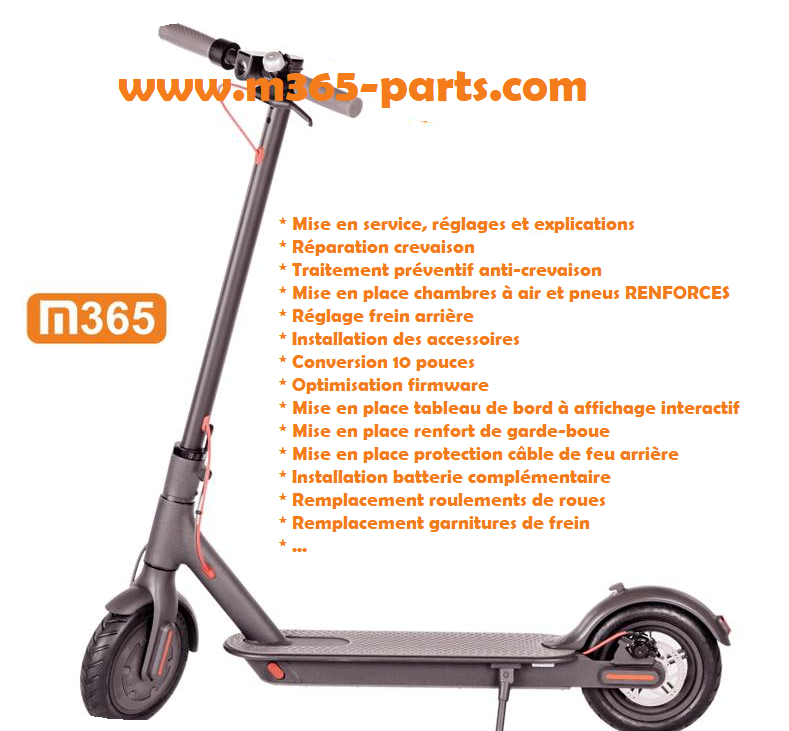 Réglage du frein de votre trottinette mijia xiaomi – electric scooter mijia  M365 by xiaomi