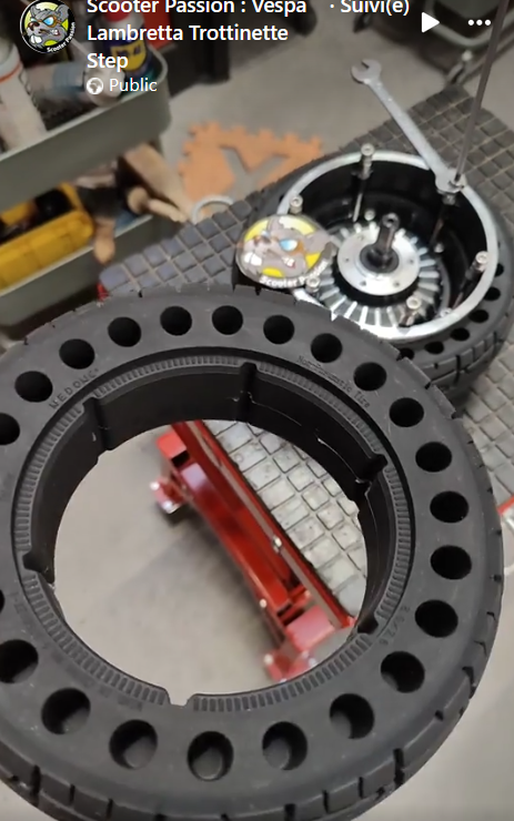 volrubber band elektrische step vsett9