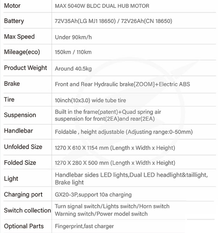 electric scooter bluetran lightning